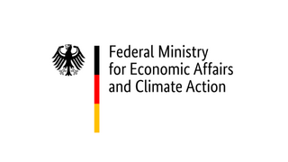 English logo of the German Federal Ministry for Economic Affairs and Climate Action